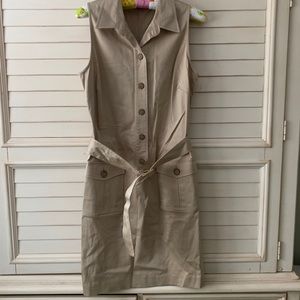 Never worn sleeveless dress by j.McLaughlin